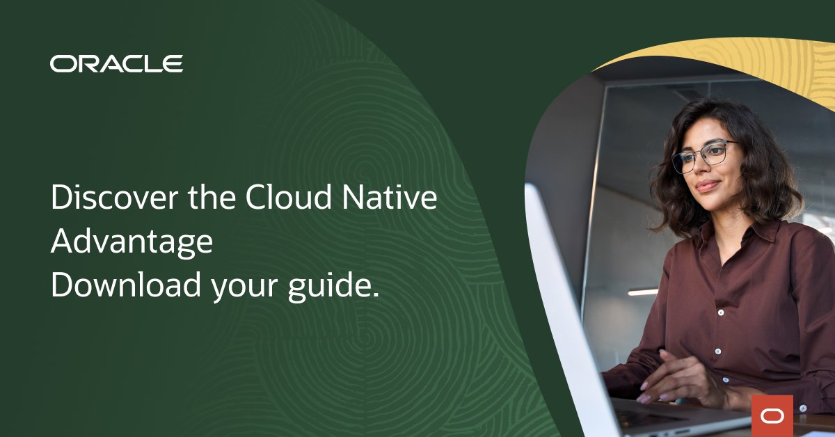 OracleRules's tweet image. Are traditional apps holding you back? Go cloud native for more scalable, resilient, and flexible apps: social.ora.cl/601076TQm