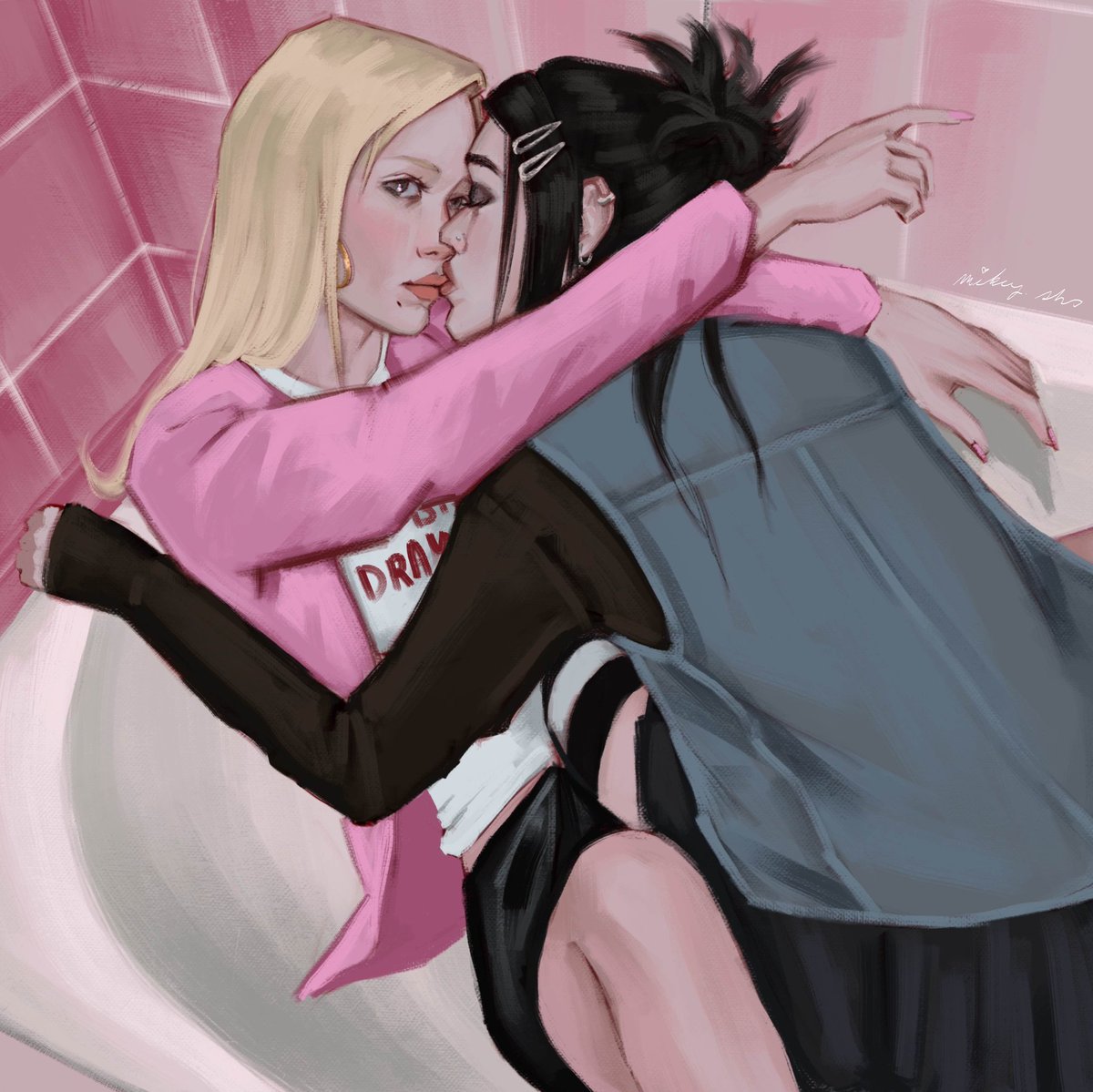 mikeyshs's tweet image. more mean girls yuri