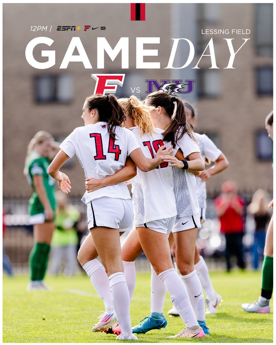 Big MAAC matchup at high noon on Lessing Field
 
🎟️ fairfieldstags.com/tix
📺 <a href="/ESPNPlus/">ESPN+</a>
🎥 bit.ly/4objFvV
📊 bit.ly/4hxV9CK

🤘⚽️