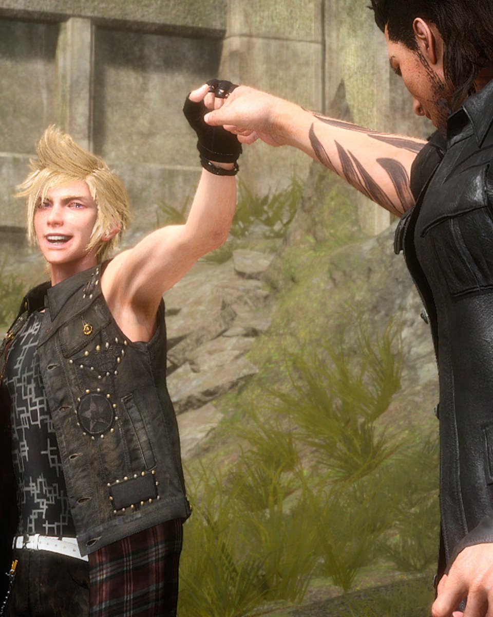 Happy birthday to Final Fantasy XV's Prompto Argentum!

Who's going to take the birthday photo, though…?