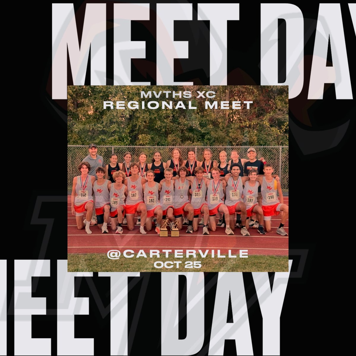 Good Luck Today Mt Vernon Rams XC