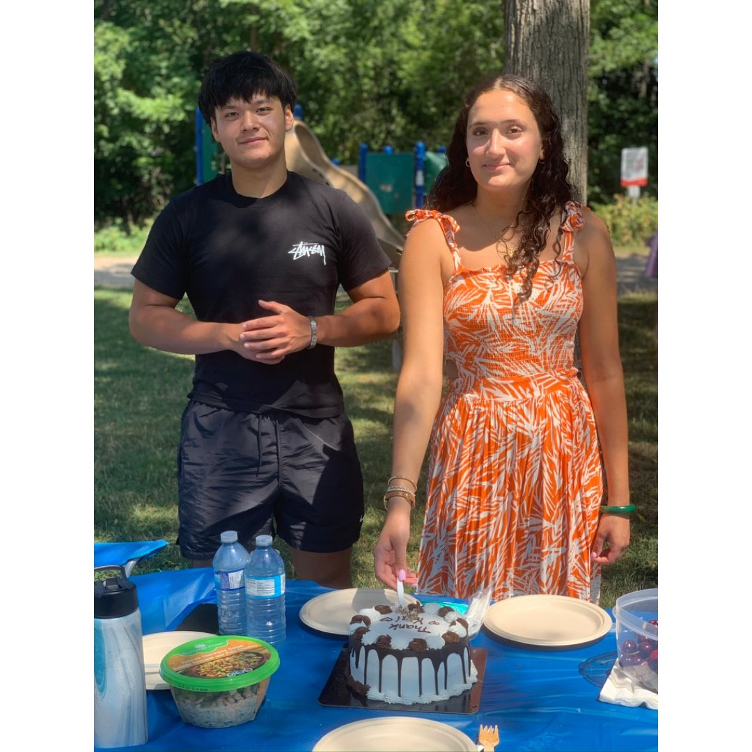 🌟 Heart Comonos Celebrates Summer Students!

Heart Comonos is thrilled to recognize the contributions of Summer Students Myza Khan and George Cooper! Over the summer, they supported a variety of indoor and outdoor activities, helping strengthen the community one conversation at