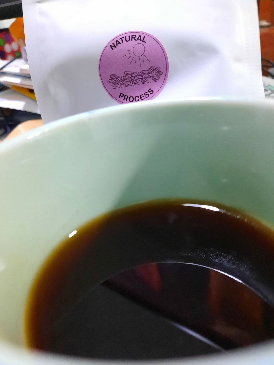nnbb15363196's tweet image. Night coffee ☺️ 
java natural กินตอนเริ่มเย็นตัวลง โคตรหอม