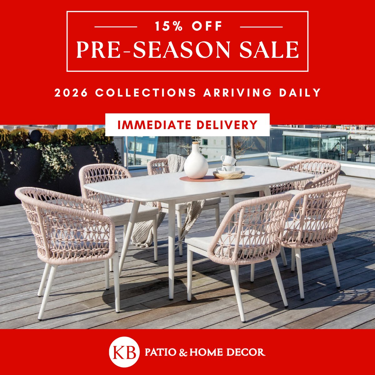 kbpationaples's tweet photo. Attn: SW Florida Home Furnishings Decoristas: KB Patio’s Pre-Season Sale is on now. All outdoor furniture and all home decor is discounted 15% – so get ahead of the snowbirds and enjoy early savings.
https://t.co/KPiUnekIpB https://t.co/I9rDF3tYoJ