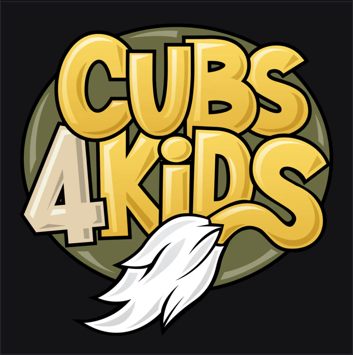 Minted my Cubs4Kids - 
Glad to be part of this wonderful initiative for kids!  <a href="/LazyLionsNFT/">Lazy Lions 👑</a> ✨️