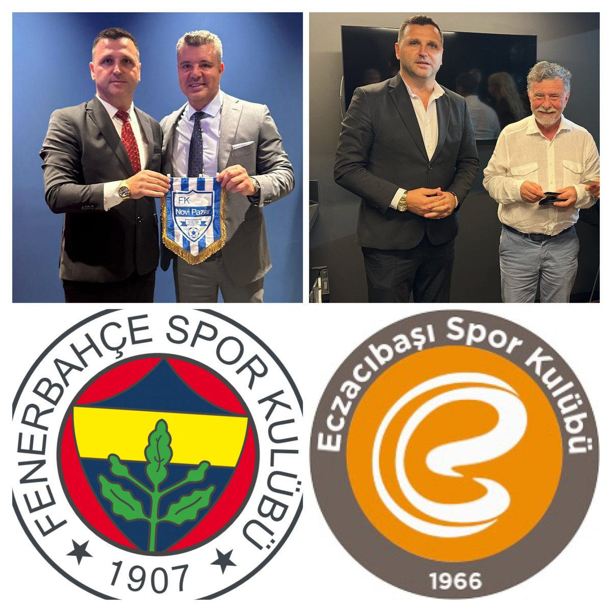 🟦 Anadolu Yakası Bosna Sancak Derneği’nden 15 Günde 3 Büyük Adım!

Eczacıbaşı ile 1000 kişilik destek 💪
Fenerbahçe Başkanı Saadettin Saran’la kardeşlik projeleri 
Bosna FK Železničar ile uluslararası iş birliği 
#ErdoğanErden #Eczacıbaşı #Fenerbahçe #SaadettinSaran #NoviPazar