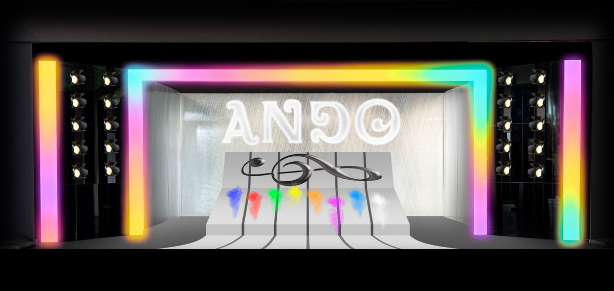 舞台『 #ANDO 』大阪松竹座にて、大千穐楽。
模型・CGイメージ。とても刺激的なクリエーションでした。
関わった全ての方に、本当にありがとうございました。