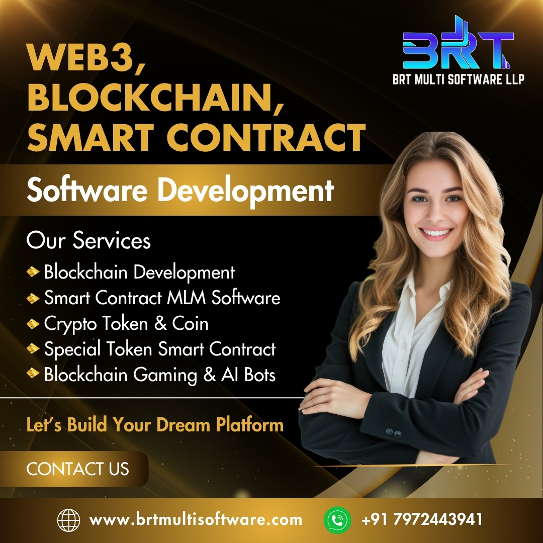BRTMultiSoftLLP's tweet image. Empowering the Future with Decentralized Innovation
We build next-generation blockchain and smart contract software that brings automation, transparency, and trust to your business.
visit: brtmultisoftware.com 
#Web3 #BlockchainDevelopment #SmartContract #DecentralizedTech