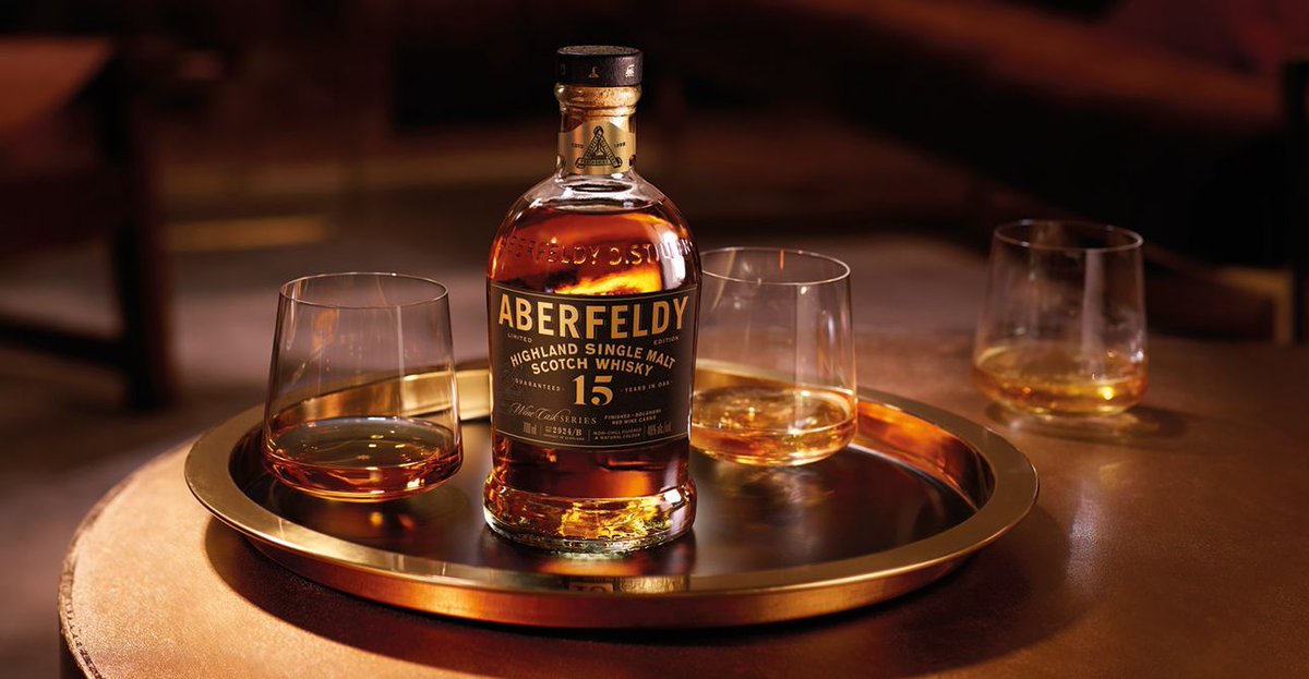 Aberfeldy, the sole new scotch of our weekly new whisky roundup, has continued its exploration of wine casks, releasing a 15 year old single malt finished in Bolgheri red wine barrels: buff.ly/0NQHu0N