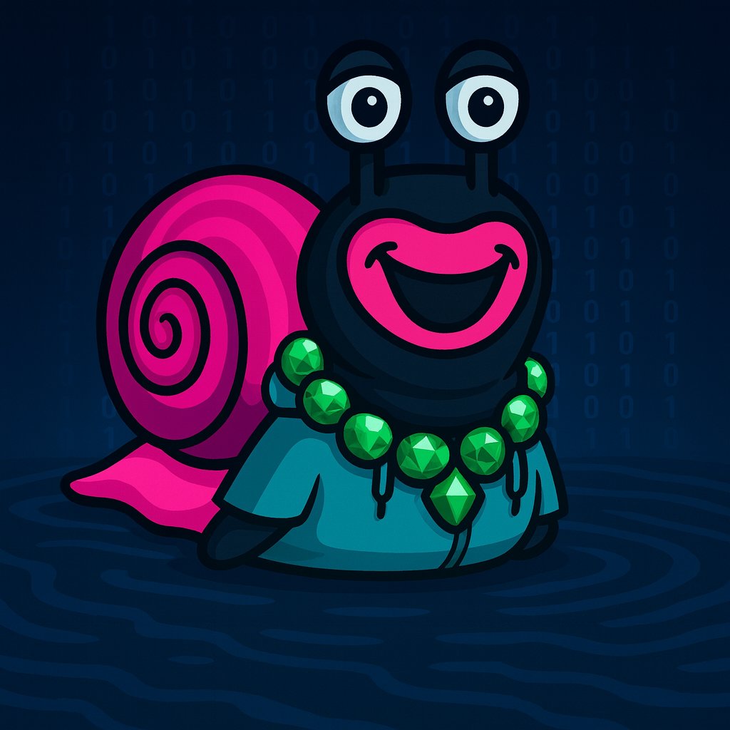 nftprofetmaster's tweet image. 🚨 Breaking news: Authorities suspect $SNAIL #0213 of masterminding and executing the heist of the century at the Louvre!
Rumor has it he slid right under the lasers... left only slime and style behind. 💎🐌
#TangGang Snails baby! 💪