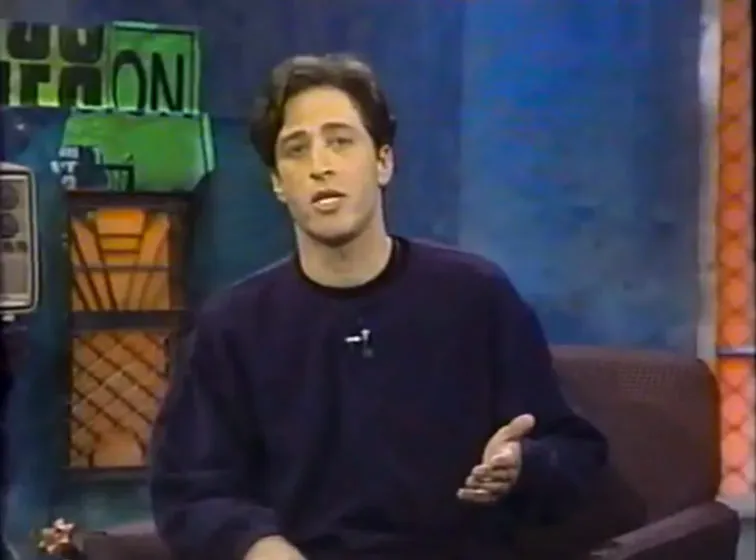 k50cullen's tweet photo. In 1993 and 32 Years Ago, #TheJonStewartShow premiered on @MTV on this day RT and Like if you remember this show. (@jonstewart, #JeffRoss, #LorneMichaels,#BarrySecunda, #HowardFeller, @CBSTVStudios) https://t.co/plvjihlyh2