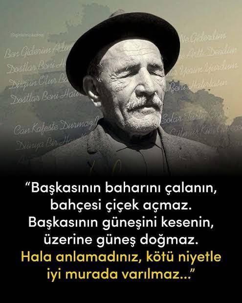 "Gönüle delidir demiştik baştan.
Üşenmez borandan ıslanmaz yaştan. 
Boğulmaz denizden yenmez ateşten.
Ateşi kor közü kendinden olur."

Sazıyla,sözüyle ve türküleriyle dünyaya iz bırakan büyük ozan iyi ki doğdun.
#AşıkVeysel
#AşıkVeyselŞatıroğlu