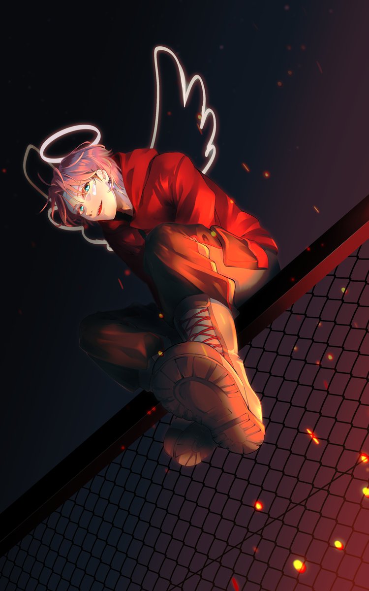 isks_atr's tweet photo. 終わる前に描けて良かった
最後まで堕天使のように～！
#紙とウェン https://t.co/jTbD6Bduzu