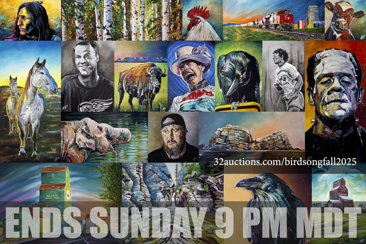 We would LOVE if you would take a tour through our Birdsong Fall 2025 online silent auction. Bids close Sunday at 9 pm MDT. Register for free and take a gander here: 32auctions.com/birdsongfall20… #highriver #okotoks #yyc #calgary #ymm #yeg