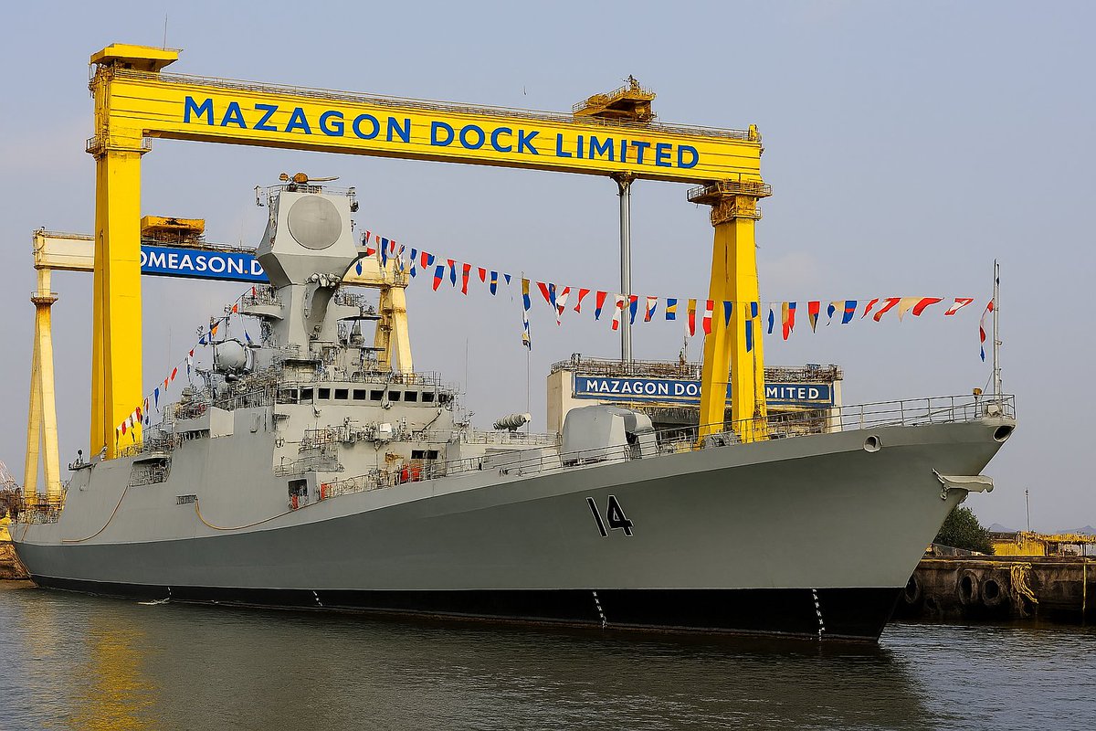 neelkamal993's tweet image. 💁‍♂️Defence Stock Outshining HAL? 1:2 Split, Dividend, and a &apos;BUY&apos; Call for FY26
Can you name? 

#stocknews #financeguide #mdl #defencestock #shipyard #powerhouse #warshipbuilder #NeelPublication #digitalneel07 #mazagondock #investment #wealthcreation #indiannavy #erneelkamalsingh