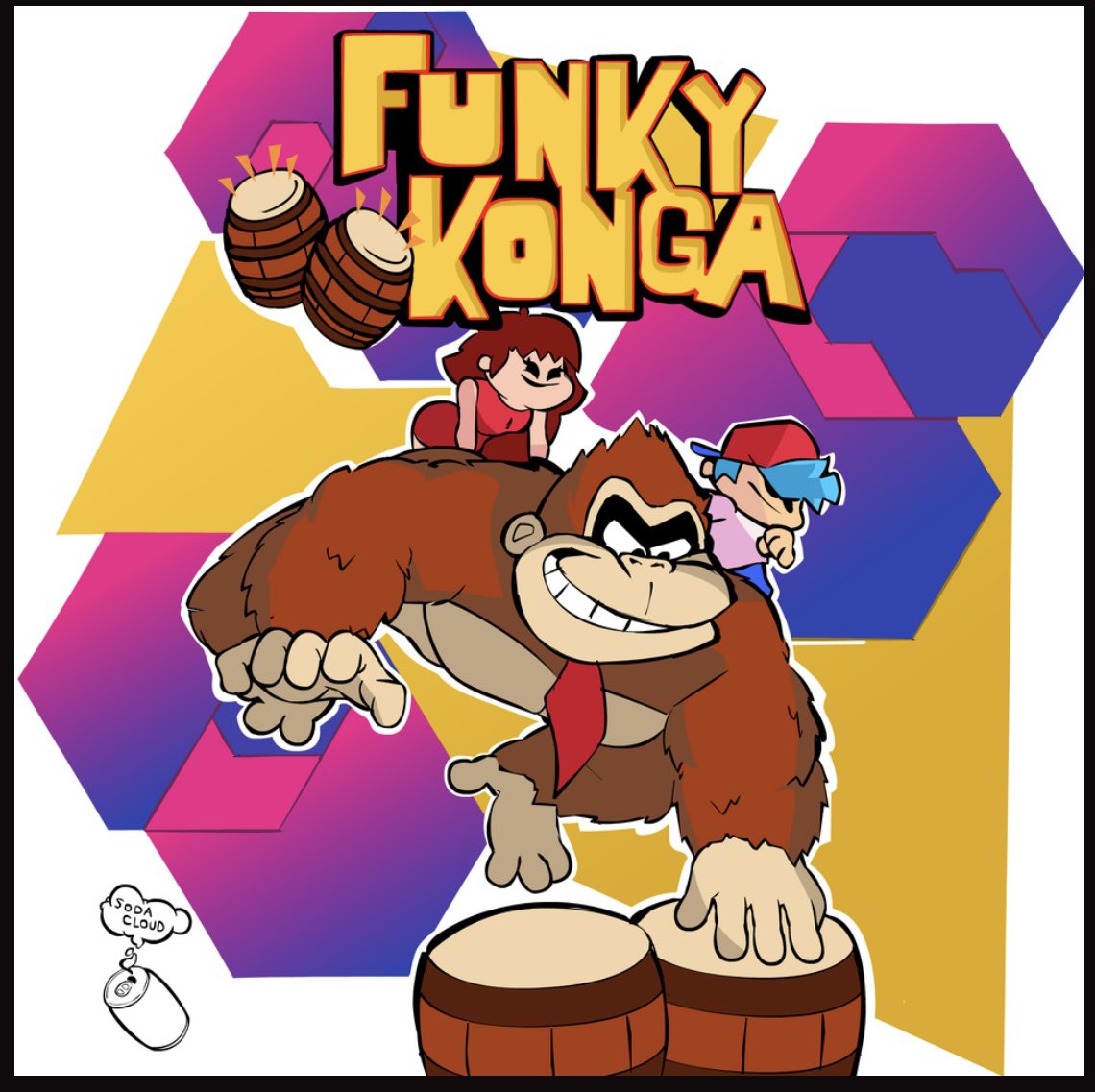 FNF is now DK Bongo compatible

#fnf #fridaynightfunkin #nintendo #donkeykong