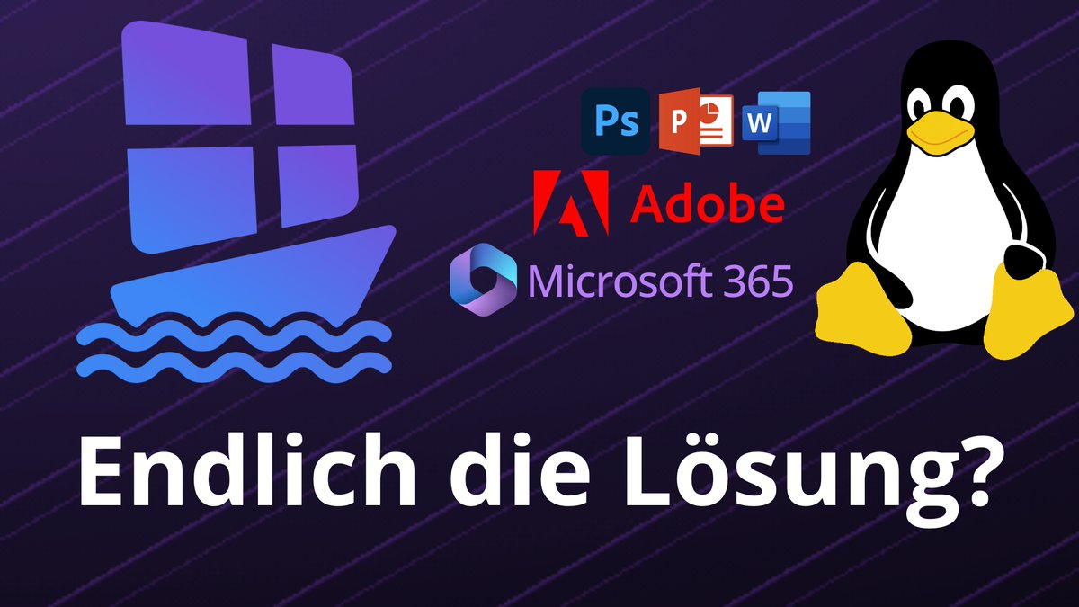 LinuxGuides's tweet image. Jetzt online: Endlich volle Kompatibilität? Die Wahrheit über WinBoat
youtu.be/2Il7BASEBjg
#linuxguides #windows #linux #winboat #opensource