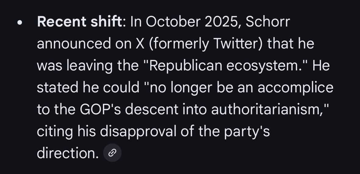 Isaac Schorr (@isaac_schorr) on Twitter photo Was looking up something I wrote recently and ended up in "AI Mode" on Google. It appears our future machine overlords have confused me with the author of that silly piece about turning on the GOP over abortion and originalism. Was looking up something I wrote recently and ended up in "AI Mode" on Google. It appears our future machine overlords have confused me with the author of that silly piece about turning on the GOP over abortion and originalism.