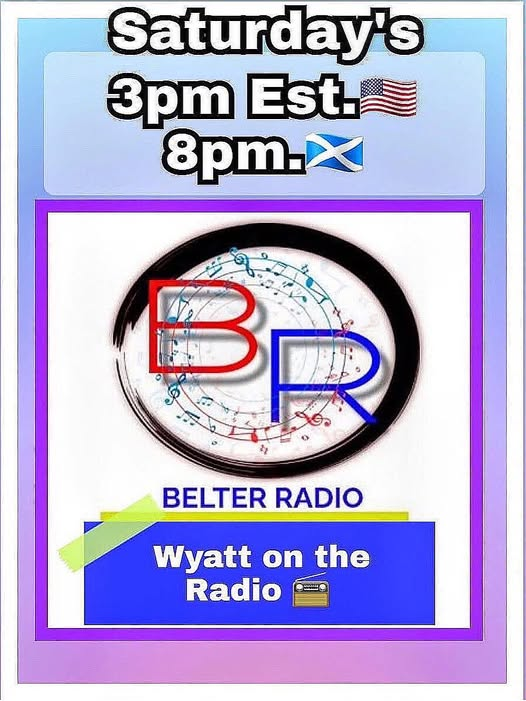 SATURDAY AT 3PM EST!!! 😃
Wyatt On The Radio rocks the house on <a href="/BelterRadio/">Belter Radio</a>!  Thanks so much for having us on, <a href="/wyattpauley/">Pauley lane band.</a> !!
TUNE IN: belter-radio.com

#SupportIndieMusic