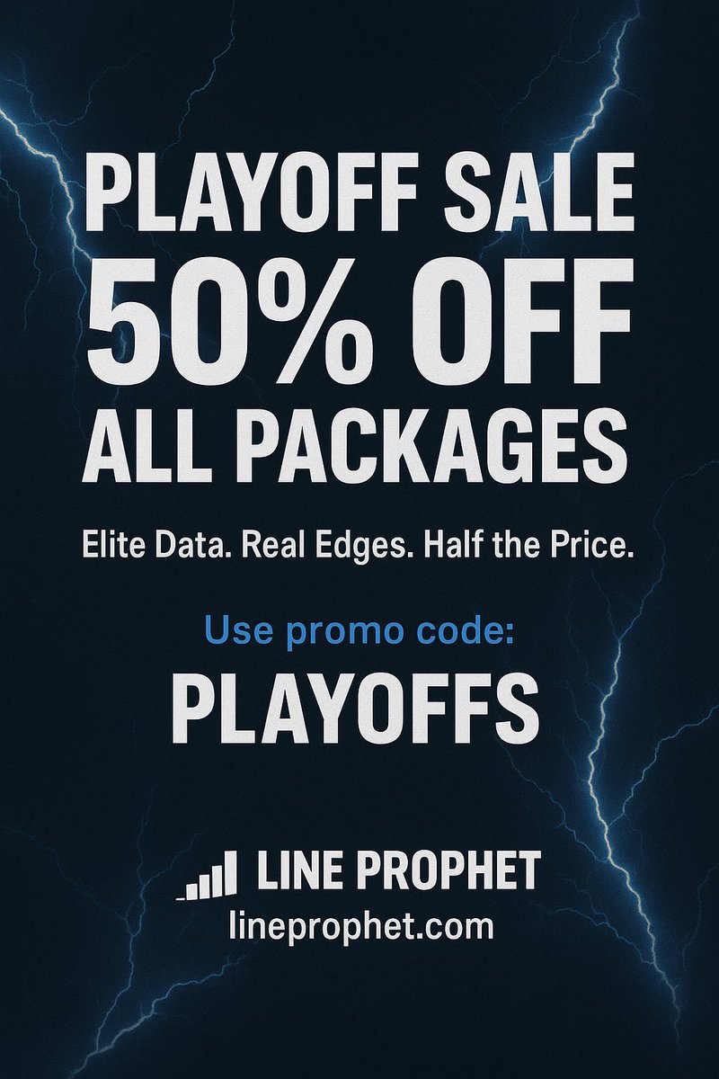 LineProphetLLC's tweet image. 🚨 HUGE CFB SATURDAY 🚨
We’re dropping plays ALL DAY — and you can ride with us for 50% OFF 🤯

📊 PowerLine. Data. Edges. Wins.
💰 Every. Damn. Saturday.

👇 Grab your package now
🔗 lineprophet.com/packages?promo…

#CFB #SportsBetting #LineProphet #GamblingTwitter