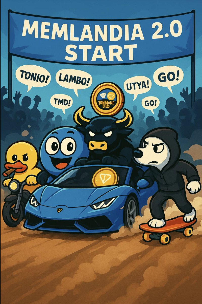 freischuutz's tweet photo. Need a spot in the Lambo? Grab your bag and buckle up!
#crypto #meme #memlandia #ton #lambo #tonio #utya #redo https://t.co/VPvM2QJfa9