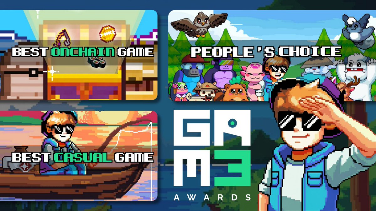 We thank each and every single one of you who made these <a href="/GAM3Sgg_/">GAM3S.GG</a> nominations possible

Job’s not finished though

A vote for us is a vote for the future of web3 gaming 🫡
