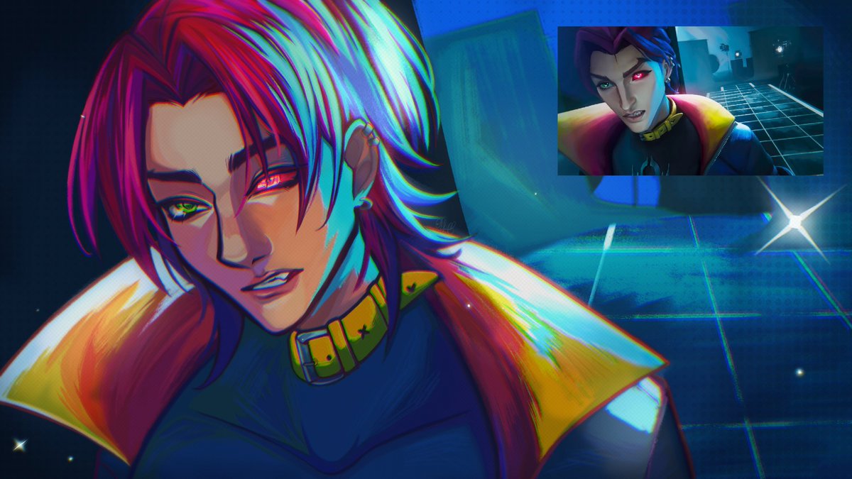 leseriiin's tweet photo. [ #kayntober day 23 - paranoia ! ]
“ 🎶I know I’m the bad guy, I don’t gotta ask why. if you try to step to me, it’ll be the last time. ” - 💜

was supposed to post this like two days but just sick.. and busy w irl��� T_T https://t.co/V4lvdqMm4l