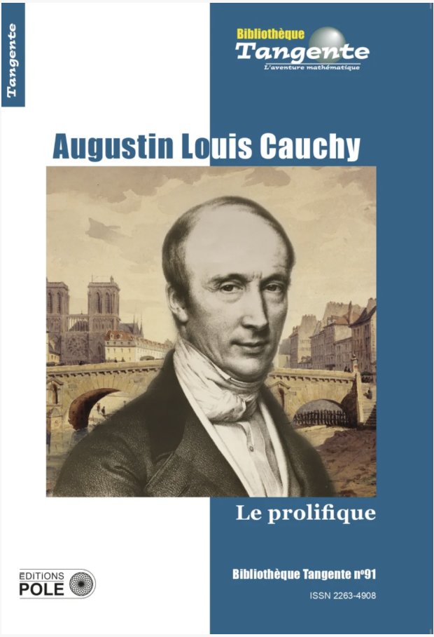 Club Tangente (@clubtangente) on Twitter photo Ils sont sortis depuis quelques jours, en kiosque ou dans votre boîte à lettres ou en ligne sur infinimaths  infinimath.com/librairie/
Le numéro 226 de Tangente sur l'inépuisable Parabole et le Bib 91 sur l'immense Cauchy.
Bonne lecture 😉
#maths Ils sont sortis depuis quelques jours, en kiosque ou dans votre boîte à lettres ou en ligne sur infinimaths  infinimath.com/librairie/
Le numéro 226 de Tangente sur l'inépuisable Parabole et le Bib 91 sur l'immense Cauchy.
Bonne lecture 😉
#maths