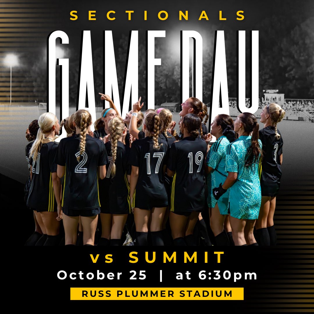 GAME DAY!!! SECTIONALS!! Come out tonight at 6:30 and support your Lady Commandos as they host Summit with the winner advancing to the State Tournament. It’s a BLACKOUT NIGHT be loud and be proud!! LET’S GO COMMANDOS!!!!