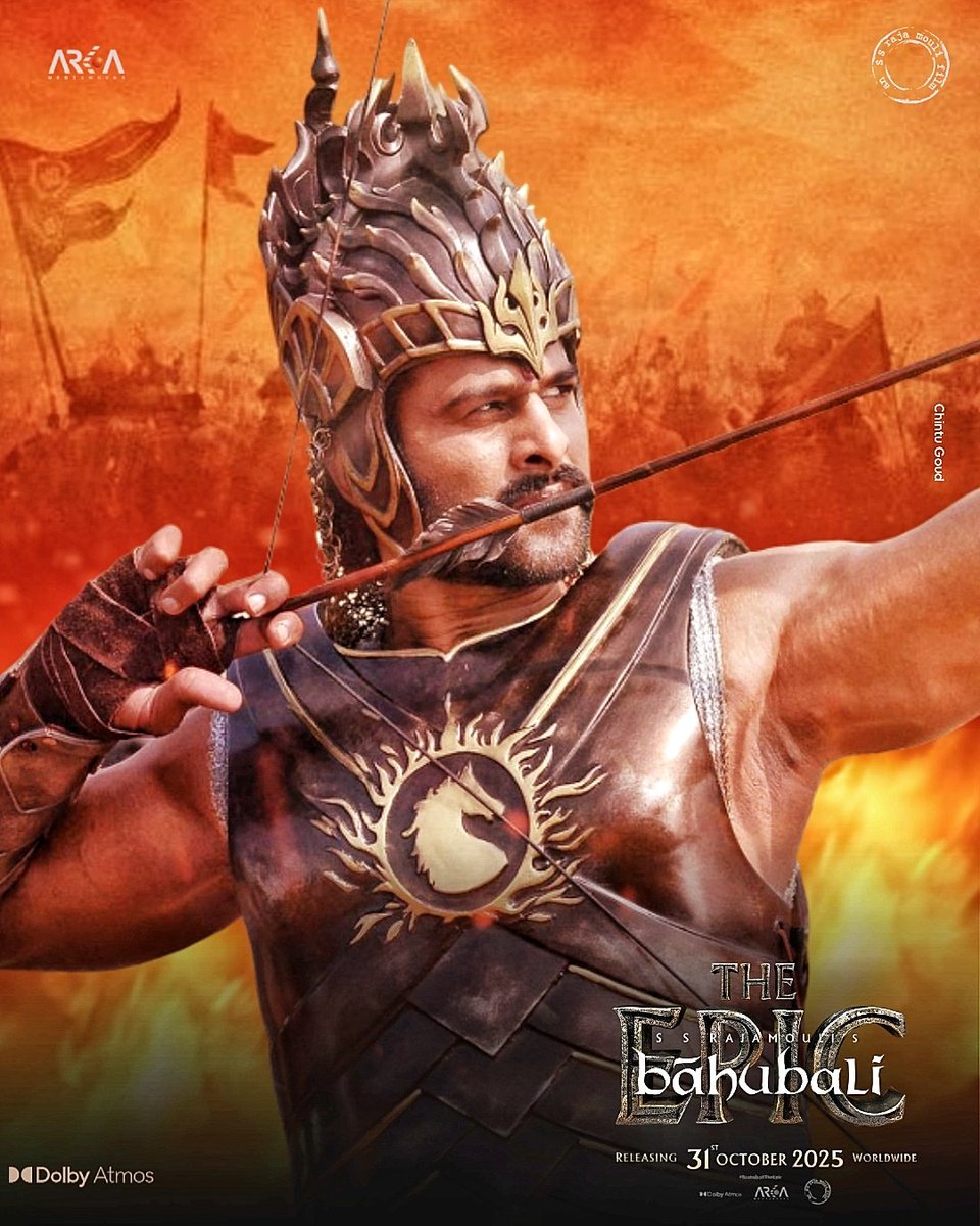 Jai Mahishmati❤‍🔥✊
Indian's Biggest Superstar
#Prabhas #BaahubaliTheEpic 
#BaahubaliTheEpicOn31stOct 
<a href="/BaahubaliMovie/">Baahubali</a> <a href="/ssrajamouli/">rajamouli ss</a>

More 6 Days to go 💥
Poster Design by <a href="/Chintu_Rebel_/">చింటూ గౌడ్</a> 📌