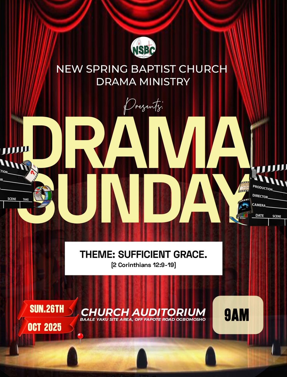 This Sunday,  come and be blessed!