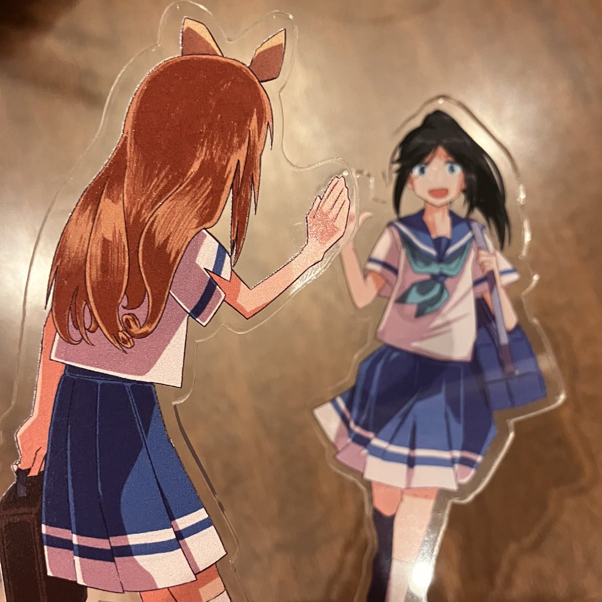 本日ゼーレの会合があり、モノリスを並べるなどしました。ぷち山先生のリバーシブルアクスタ、かわいすぎるのでほんとに量産してほしい。 