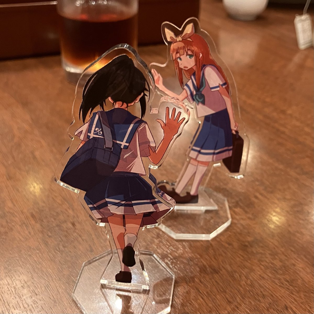 本日ゼーレの会合があり、モノリスを並べるなどしました。ぷち山先生のリバーシブルアクスタ、かわいすぎるのでほんとに量産してほしい。 