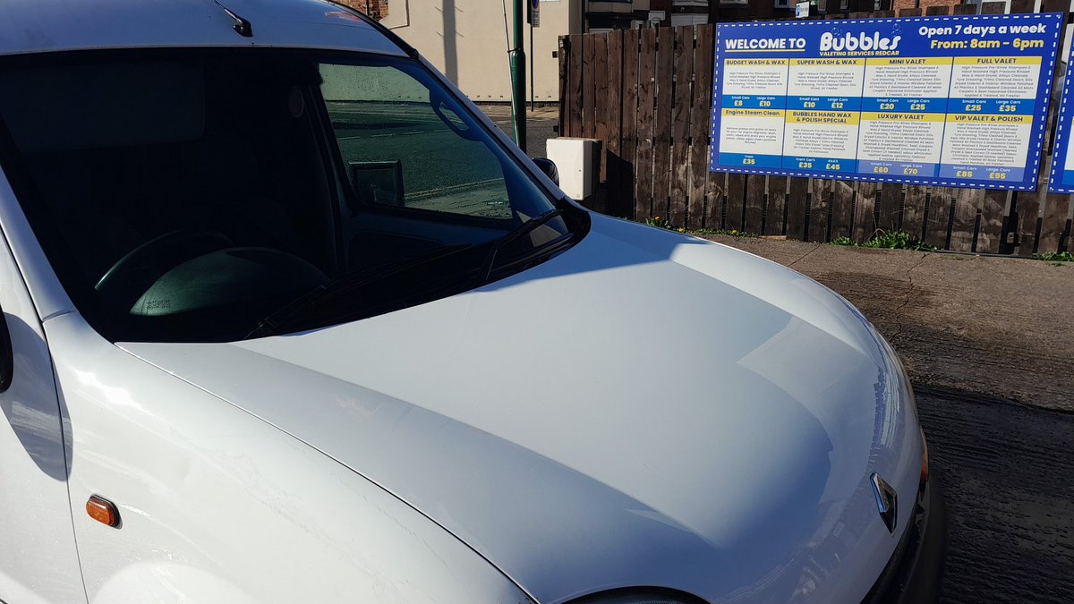 🚘✨💫BUBBLES VALETING 
SERVICES REDCAR🚘✨💫
77 LORD STREET 
TS10 3HR REDCAR
Open From 8am Till 6pm

We Are At The Back Of The Plimsoll Line Redcar

Please note that drive-in services are available.
You don't have to necessarily book
