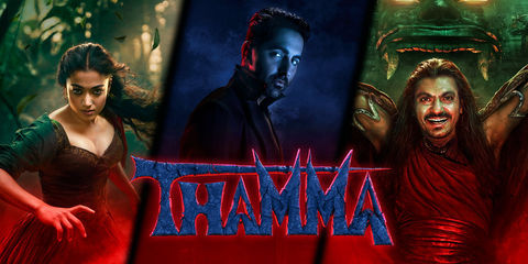 #Thamma ~Weekdays Terrific Hold with film staying over "Double Digit" is Pretty Much Evident that Today (SATURDAY) &amp; TOMORROW (SUNDAY) Growth will be an Eart -Shatrering🔥

#Thamma is now Certified to be a BLOCKBUSTER film in final RUN✅

Expecting 16-17 Cr today &amp; 20 Cr TOMORROW