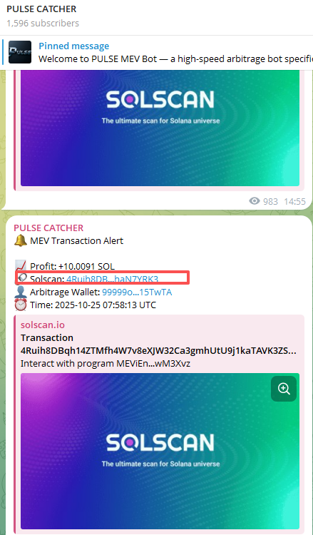 PULSE_Mev_Bot's tweet image. Let's go.
pAMMBay6oceH9fJKBRHGP5D4bD4sWpmSwMn52FMfXEA
#Solana #Web3 #PULSE #Arbitrage #Crypto