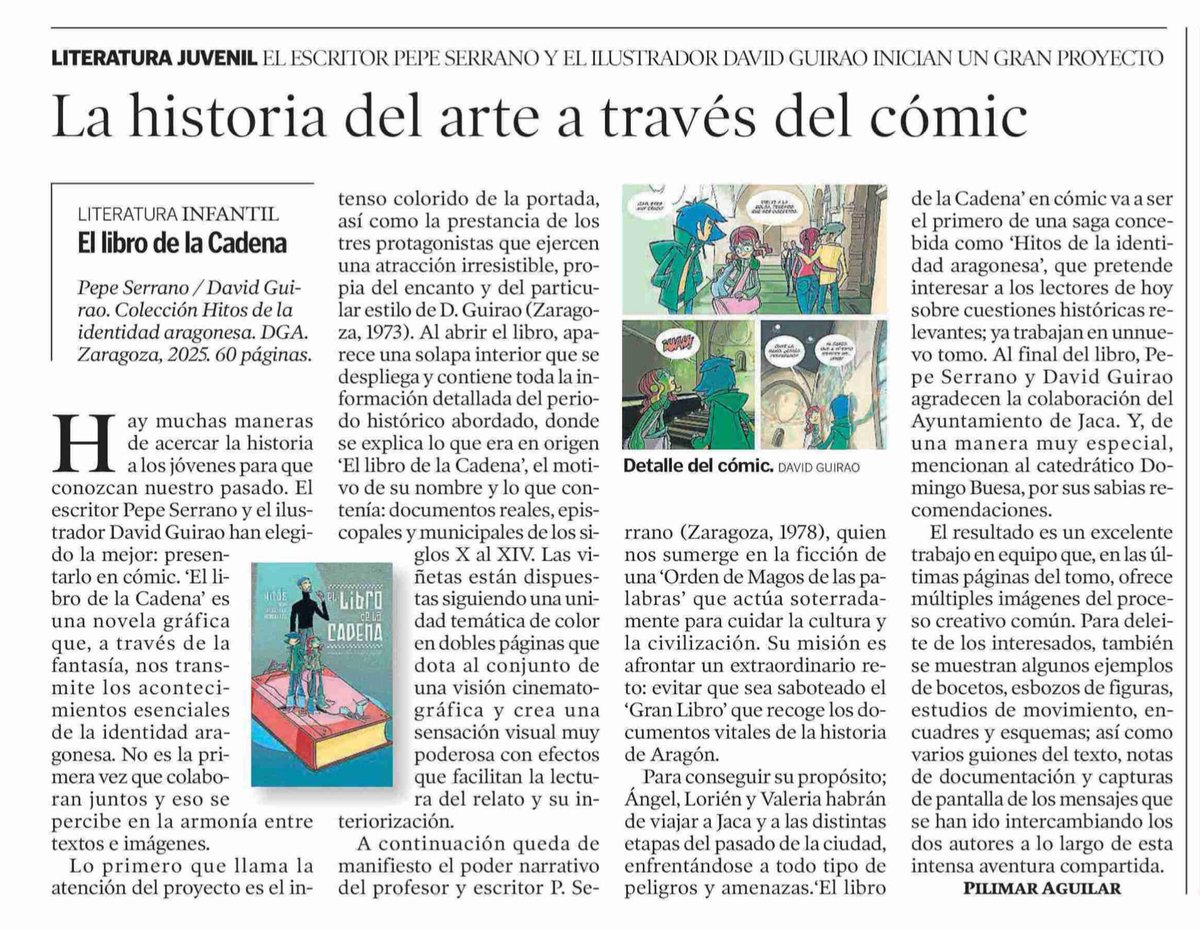 Reseña de El libro del Cadena en Heraldo.

Ya en librerías y coincidiendo con el lanzamiento del nuevo cómic de los irreductibles galos. 

El nuestro también ha quedado guapo.