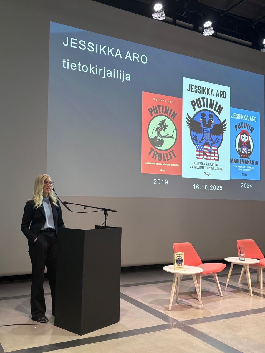 JessikkaAro's tweet photo. Putinin USA -45% super-alessa: kommenteissa linkki tarjoussivulle, jossa -25 prossan ale. Lisää alekoodi ARO20 ostoskorissa, saat -20% lisäalen! 

-45 ale voimassa tän vkl:n kirjamessujen kunniaksi!

Ja tulkaa tapaamaan messuilla, esiinnyn siellä sunnuntaina kahteen otteeseen! https://t.co/Y8H6AjxZkI