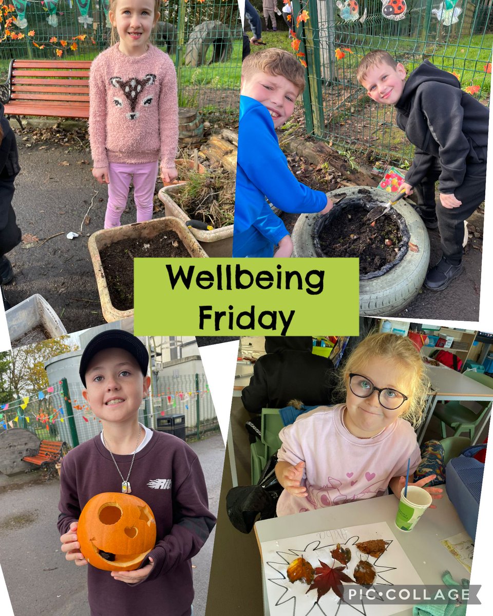 DalryPrimary's tweet photo. We had a creative day for Wellbeing Friday, planting spring bulbs, pumpkin carving and art activities. #wellbeingfriday #lovetheoutdoors https://t.co/GfXp6HO0Rf