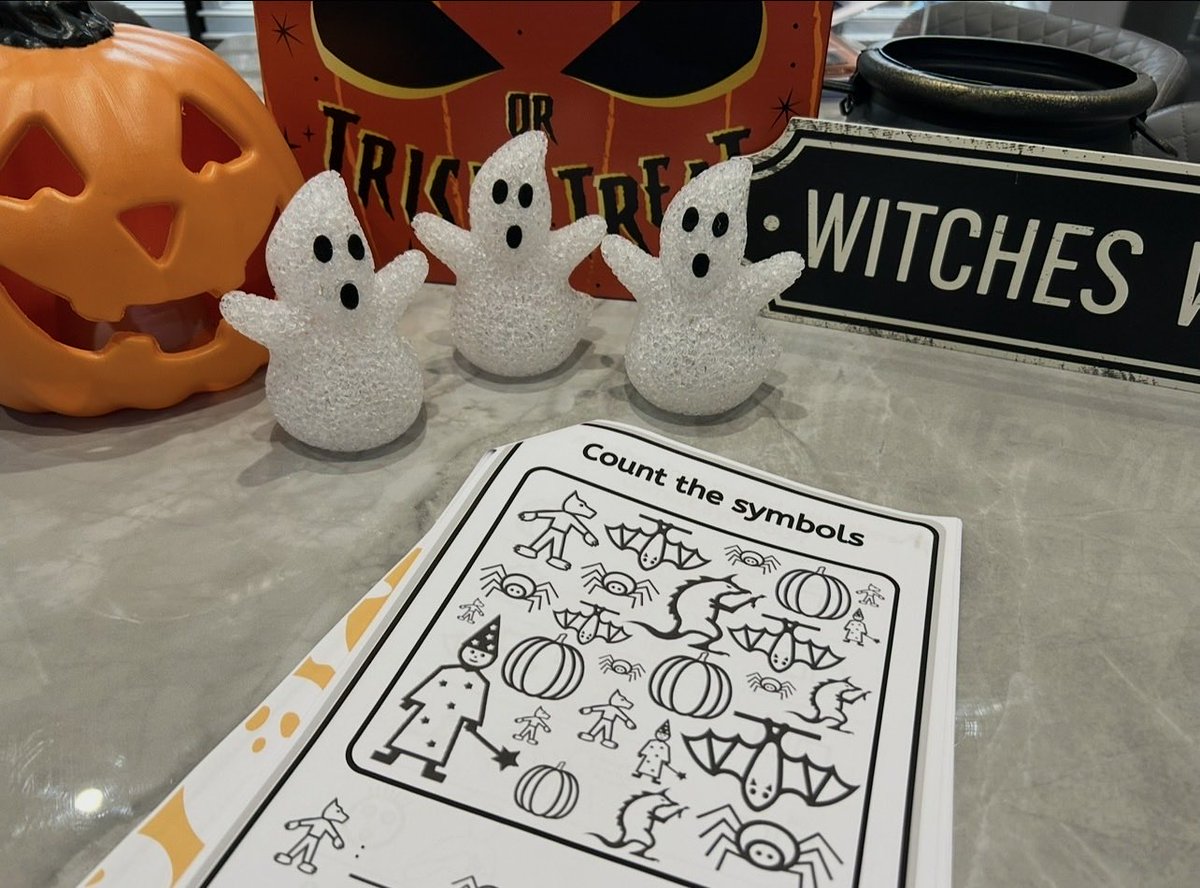 🎃 Halloween Count / Colour Symbols 🎃 

Here’s a fab fun game for Halloween half term.

#HalloweenCountColourSymbols - make you own Halloween Count / Colour Symbols by either downloading symbols from <a href="/MakatonCharity/">The Makaton Charity</a> library with your #MakatonMembership:-

makaton.org