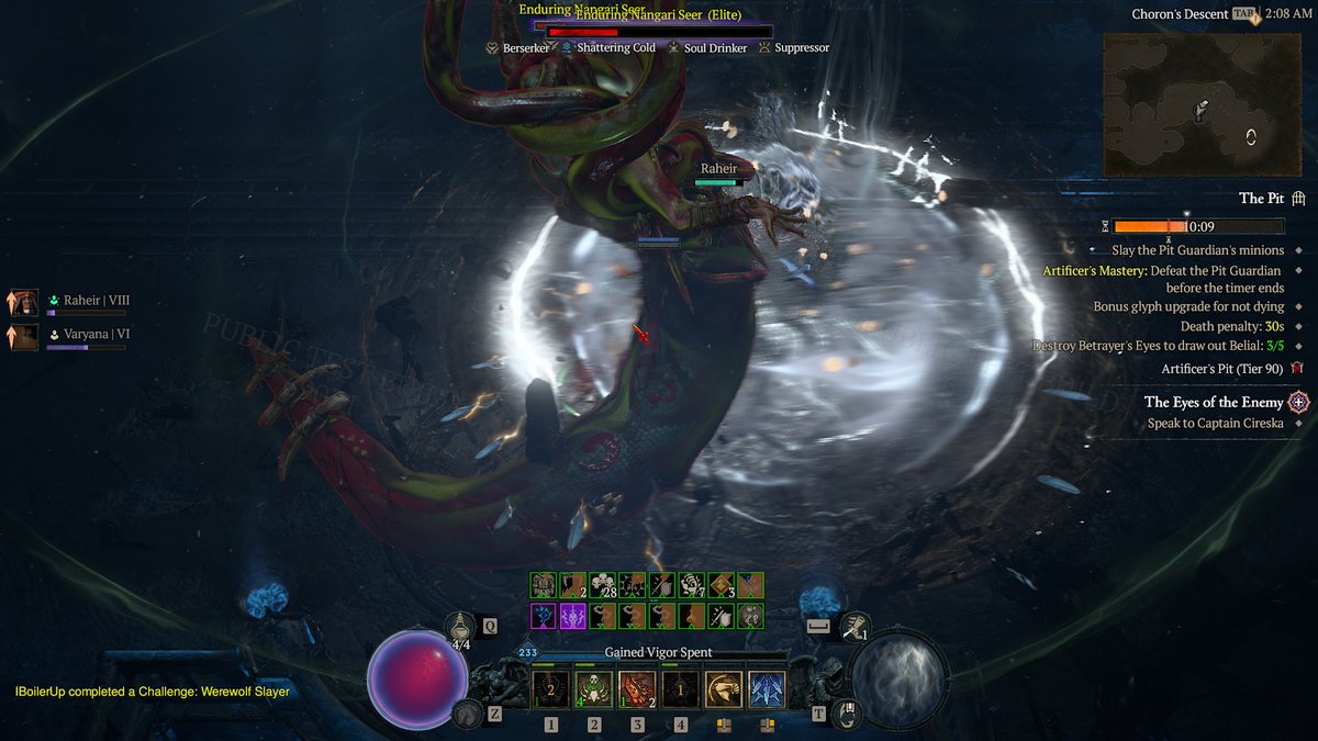 New elite affix "Soul Drinker" on the S11 PTR produces some interesting results 🤣
#DiabloIV