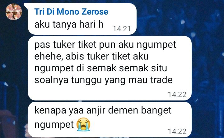 Emang jeros ngapain sampe kamu ngumpet mulu mamih tri T_T

#txtdarinoltiga