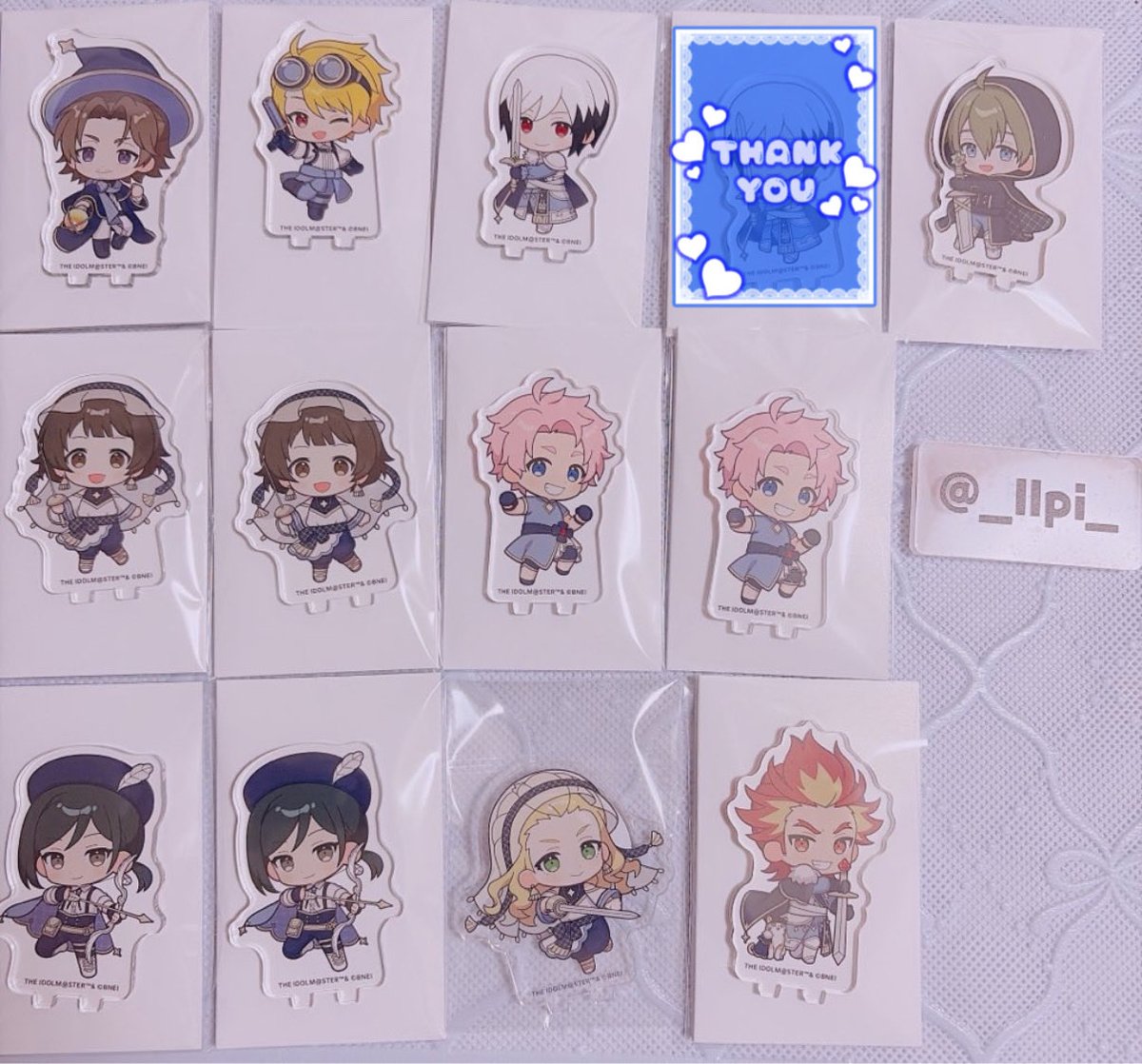 【交換￤譲渡】SideM アニメイトカフェ アニカフェ アクスタ

譲┊︎☆次郎 ☆類 ☆想楽 ☆翼
涼2 大吾2 九郎2 翔真 朱雀

求┊︎薫 &gt;&gt;&gt; 輝 定価(無印)

☆は交換優先ですが無印と纏めての場合は譲渡検討。

薫は買取もします(ツリー参照)

郵送でのお取引希望
検索からもお気軽にお声掛けください。