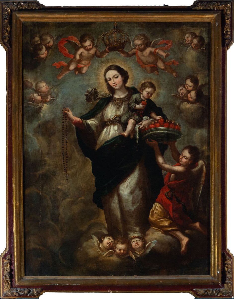 AuctionsTemplum's tweet photo. POST-SALE OPEN – Lot 1536
The Virgin of the Rosary
Sevillian School, 18th century
Still available after our Grand Autumn Online Auction.
💰 €6,000
👉 https://t.co/UIUgVWdvva
.
.
.
#TemplumFineArtAuctions #Templum #FineArt #Auctions #RococoArt #OldMasters https://t.co/v4PdKMObto