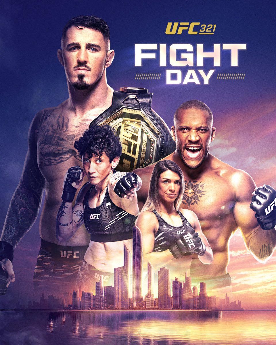 FightTalkScot's tweet image. Early start today #UFC321 live from 3pm!
