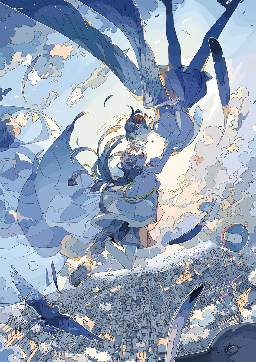 Nara_lalana's tweet image. #自己紹介に無言で4作品どうぞ