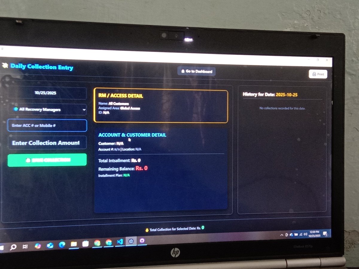 fav_gorgu's tweet image. Just completed my desktop application 💻✨ — countless hours of code, caffeine, and creativity finally paid off! #CodingLife #developer