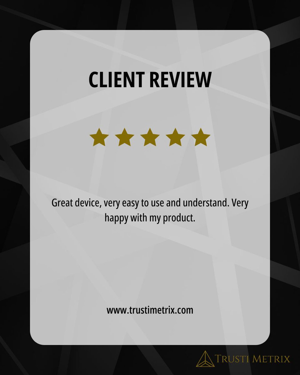 trustimetrix's tweet image. We love hearing feedback like this 🙌

Thank you for trusting us to keep your stack safe.

#TrustiMetrix #SigmaMetalytics #SafeAccurateTrusted #GoldVerification #BullionTools #PreciousMetals #StackWithConfidence #SigmaTester #SigmaGoldTester #GoldTester #Gold #Silver