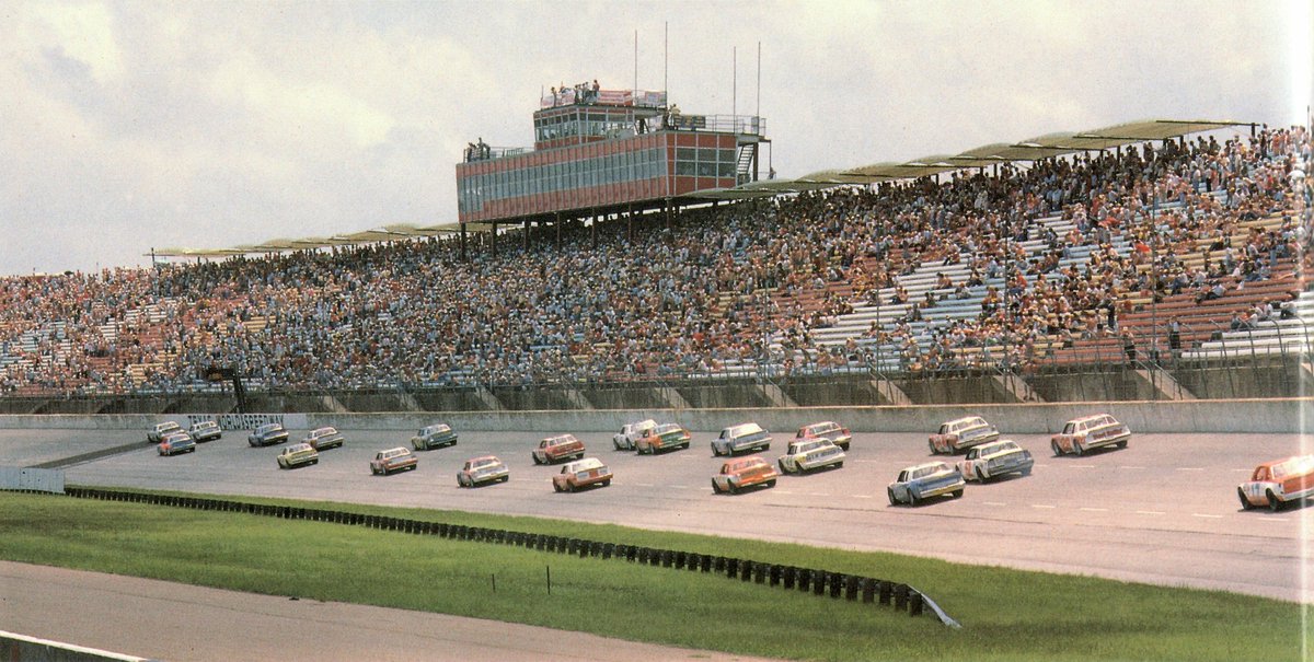 Basso488's tweet photo. 45 years ago today, The final NASCAR Cup race @ Texas World Speedway. https://t.co/WmqmAgZL8u