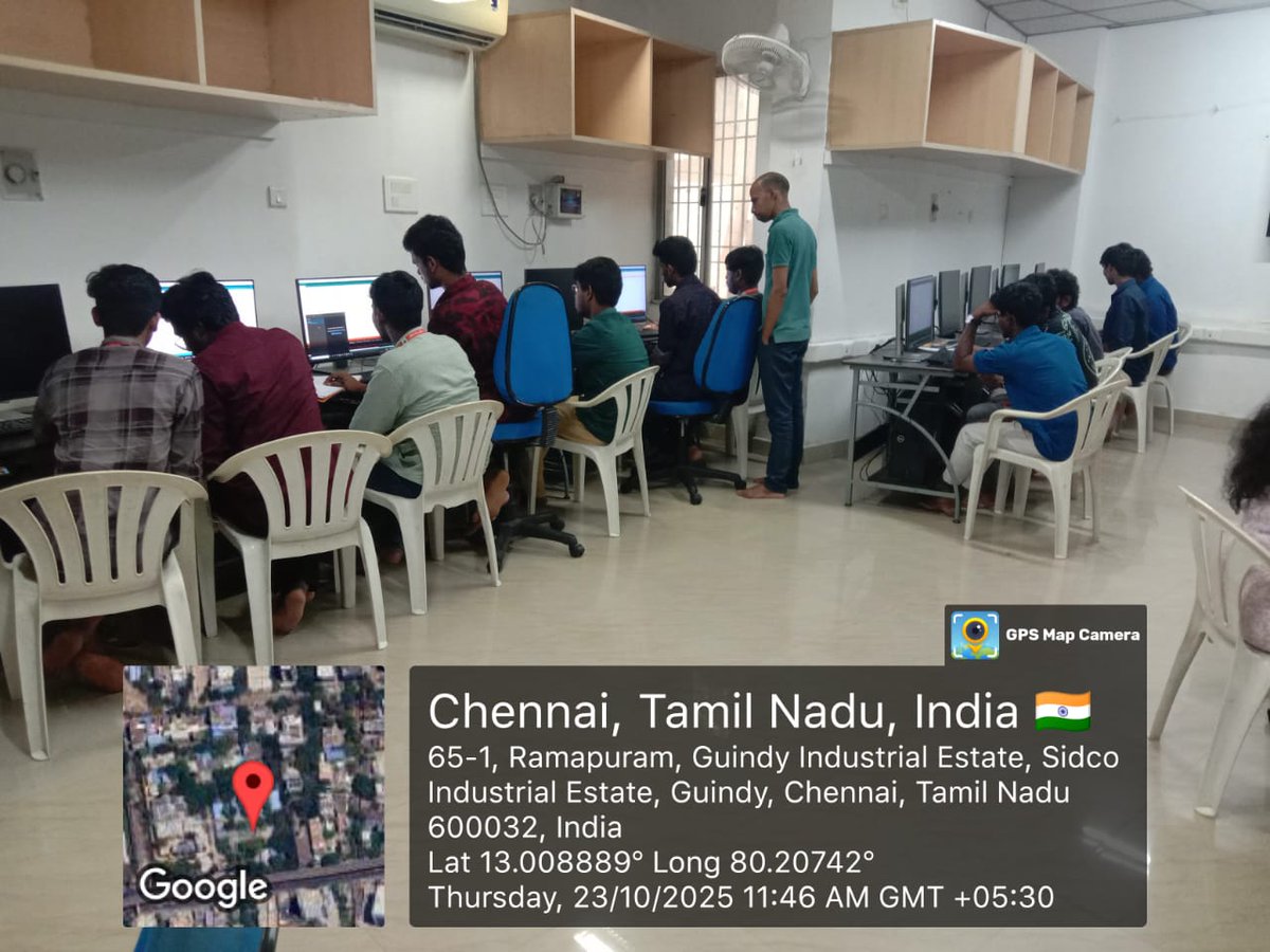 citdmsme's tweet image. ESDP on Python for Data Science and AI application conducted at  @citdmsme (Central Institute of Tool Design), Extension Centre, Chennai.
@dcmsmeoffice